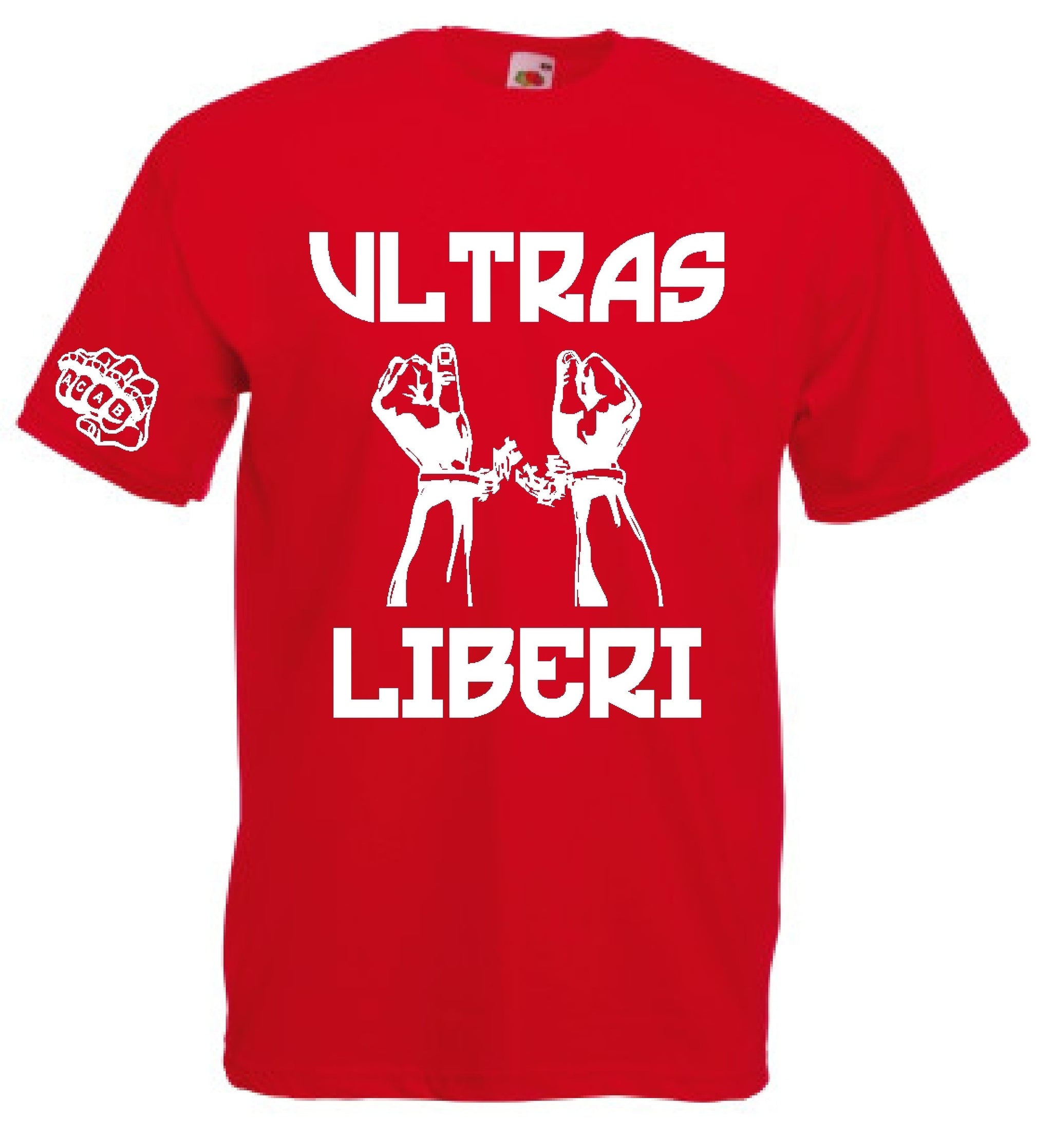 Maglietta ultras liberi outlet