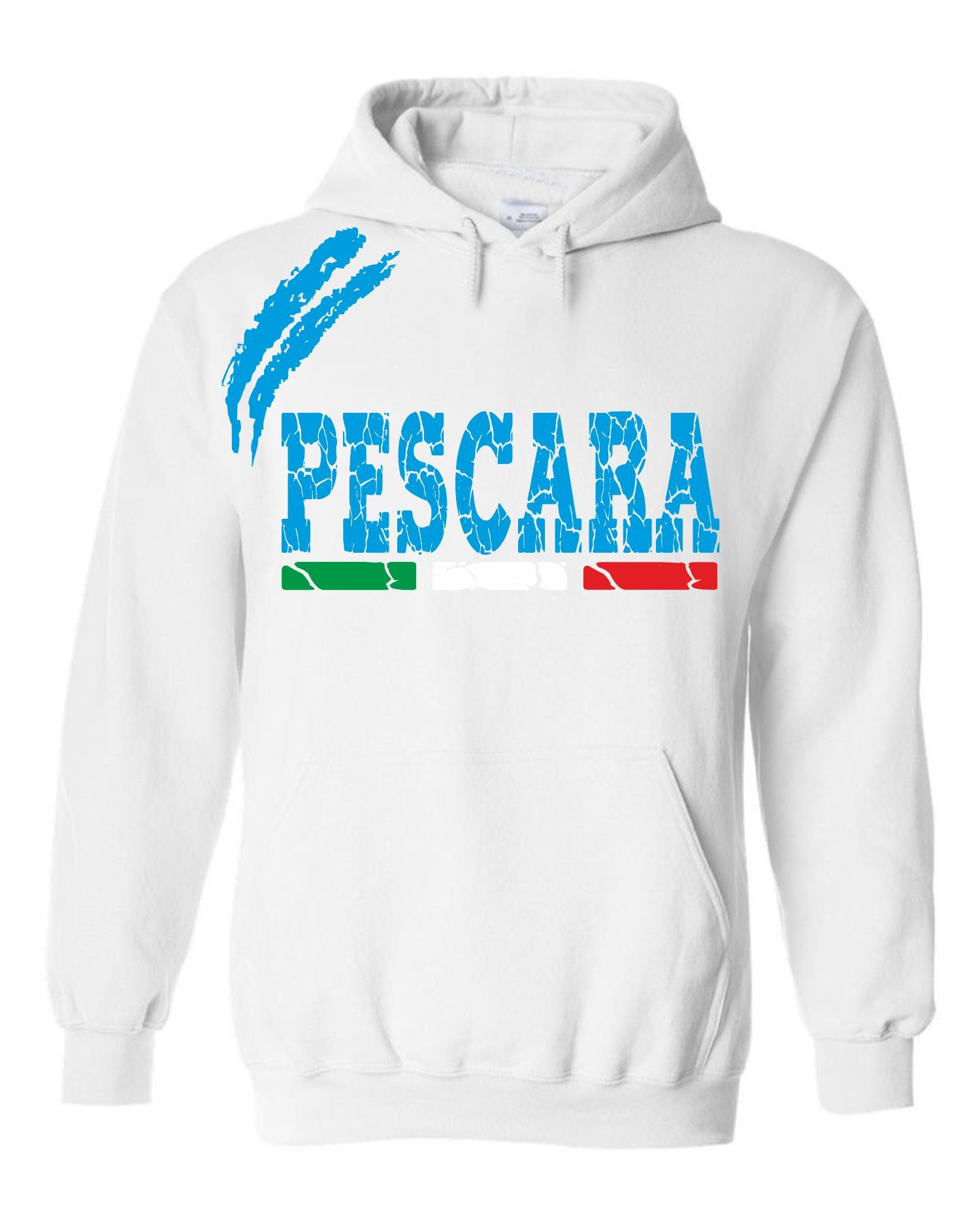 PESCARA Felpa Cappuccio Tifosi Ultras Citta