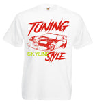 SKYLINE T-shirt tuning style