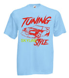 SKYLINE T-shirt tuning style