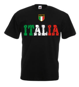 ITALIA T-shirt Tifosi Ultras Nazionale orizzontale